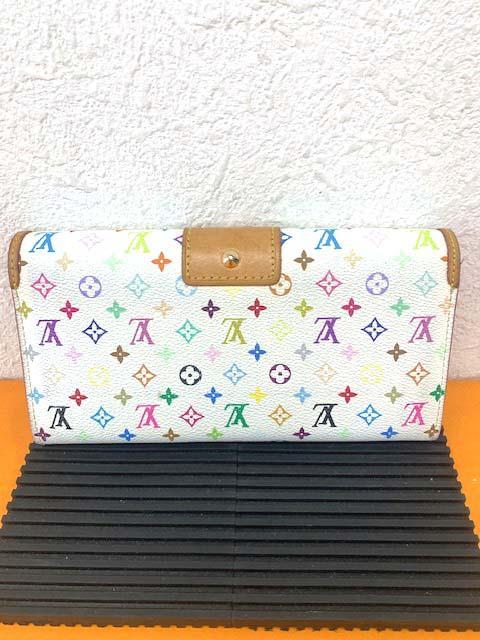 ルイヴィトン モノグラムマルチカラー ポルトフォイユサラ長財布 ジャンク品として