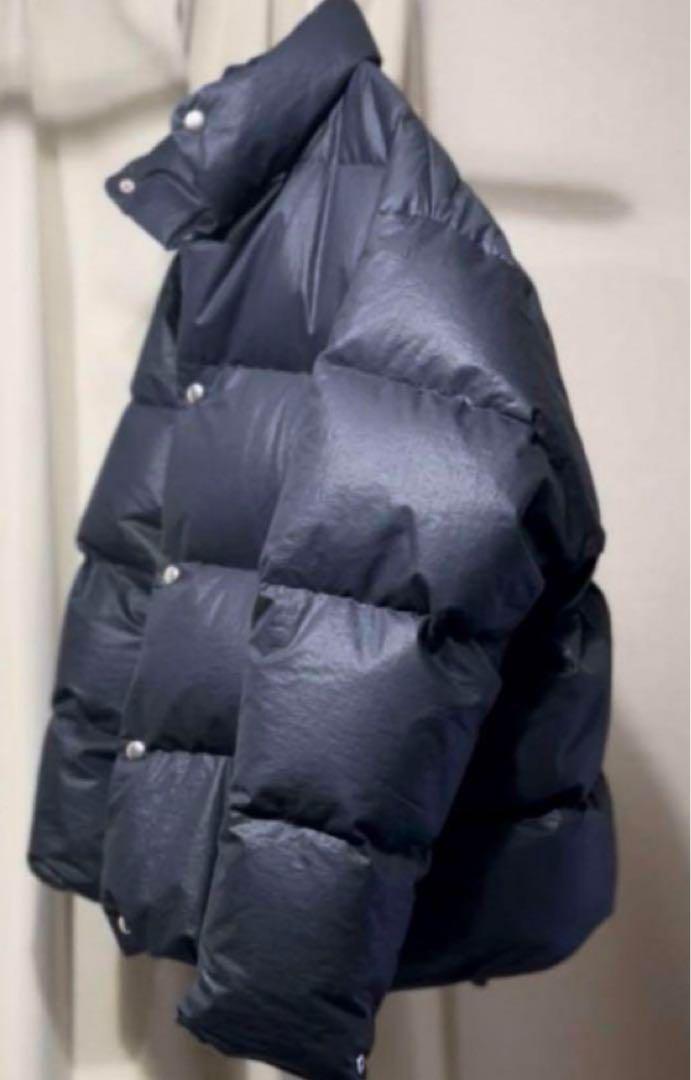 23AW comoli コットンナイロン ダウンジャケット 3 NAVY