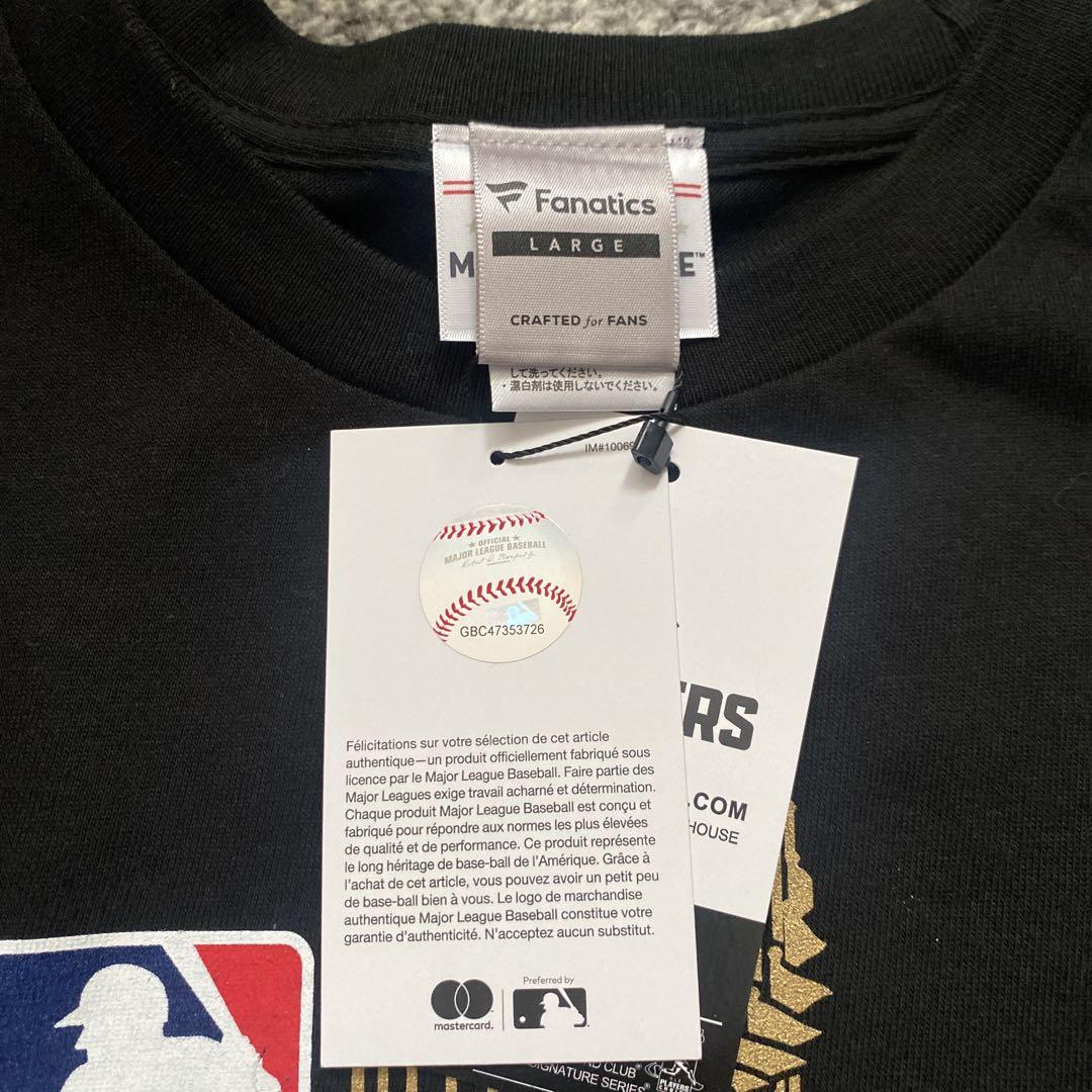 ☆大谷翔平 ☆ドジャース ワールドシリーズ2024 優勝記念 Tシャツ　Lサイズ