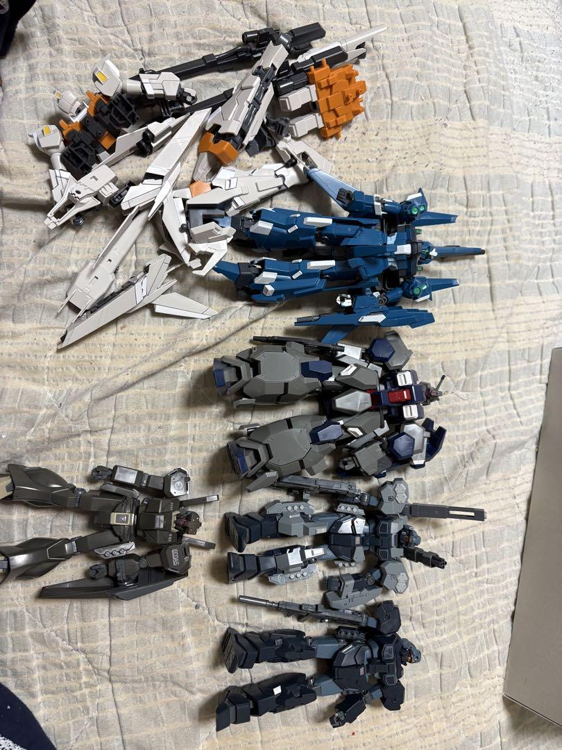 ガンプラ　組み立て済み　UC 連邦軍　ジャンク