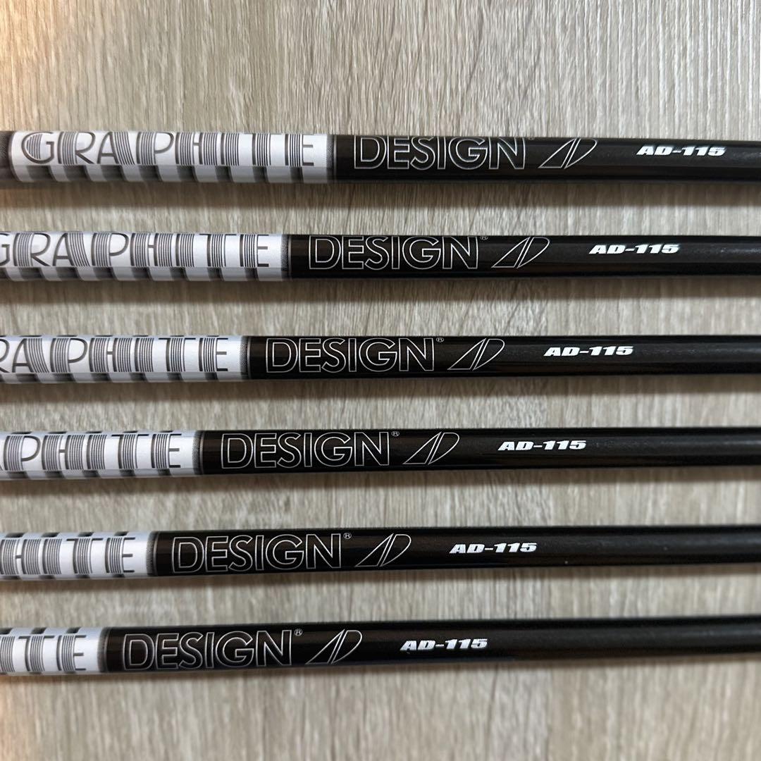【ツアー支給品】TOUR B X-CB 5番〜PW 6本セット