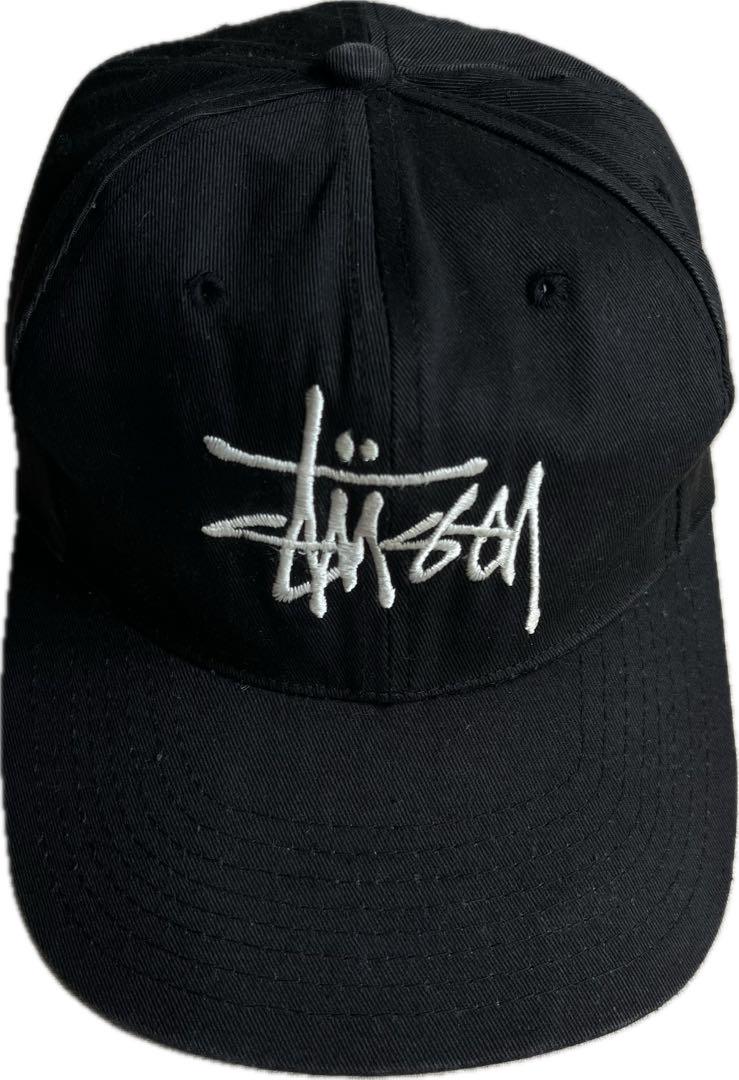 rabbitさま専用” 90s old stussy 6パネル キャップ 黒 帽子