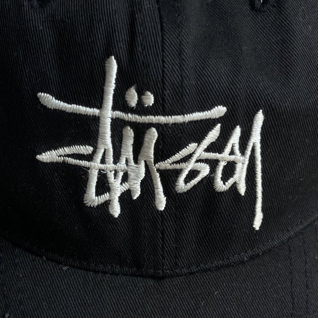 rabbitさま専用” 90s old stussy 6パネル キャップ 黒 帽子