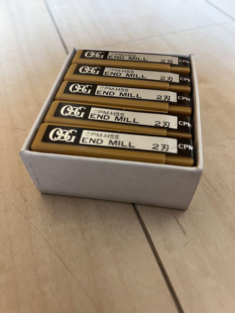 本店は 新品)OSG 10本 2枚刃 刃径3mm ショート エンドミル CPM メンテナンス