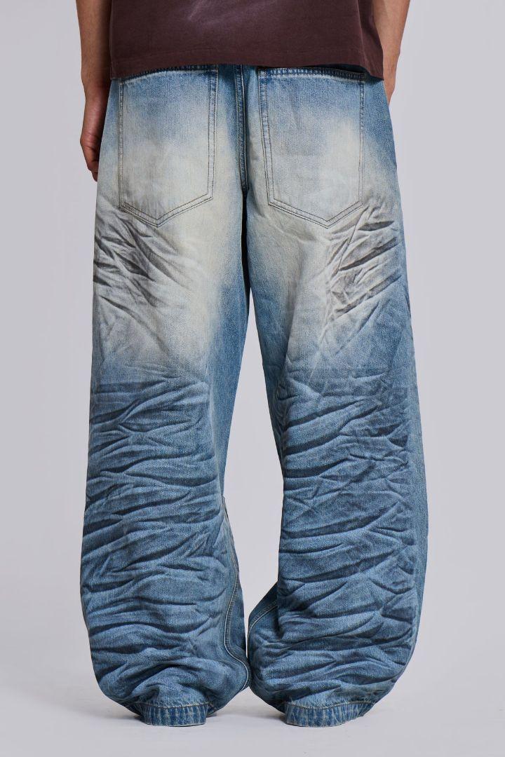 【新品】JADED LONDON Whisker バギーデニム 30