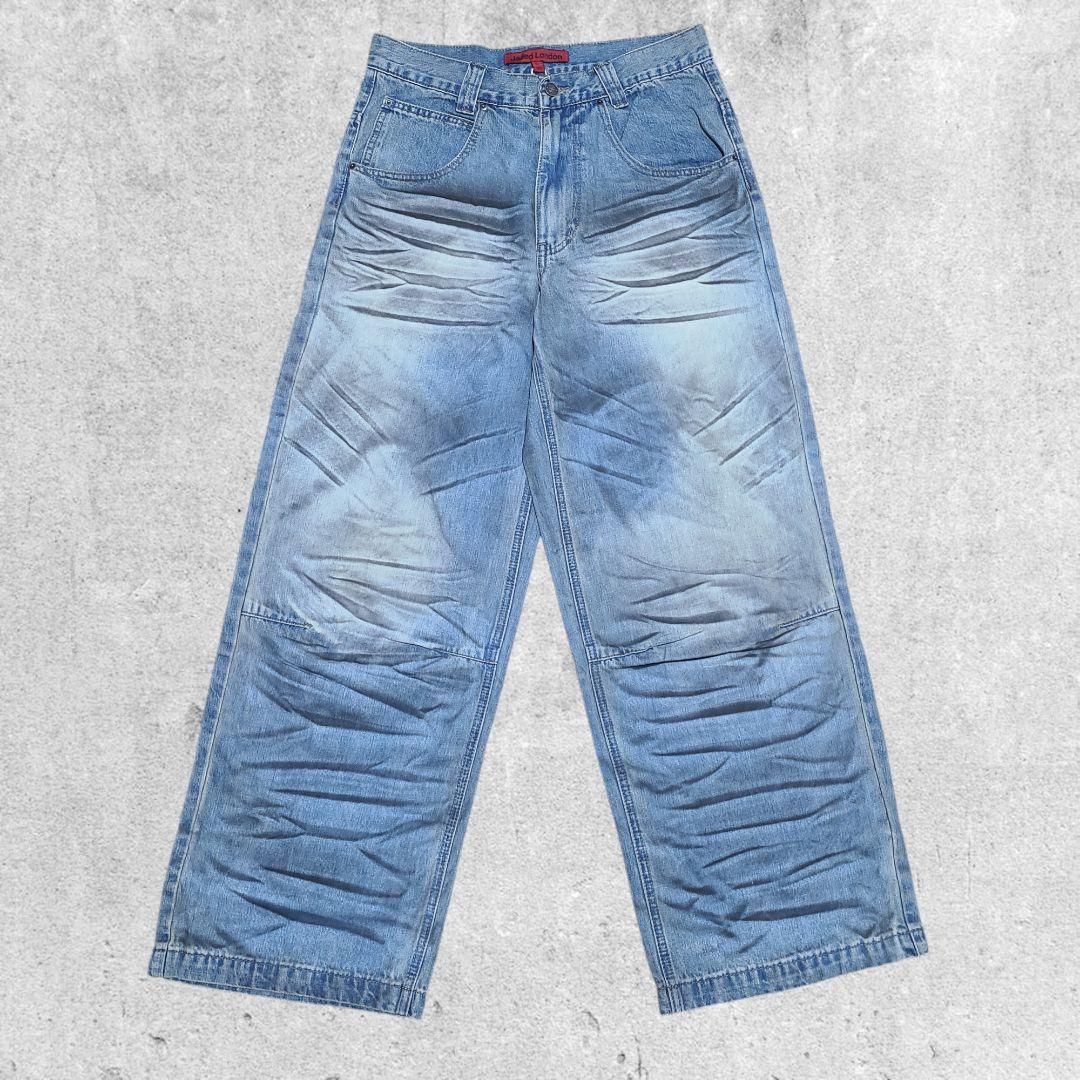 【新品】JADED LONDON Whisker バギーデニム 30