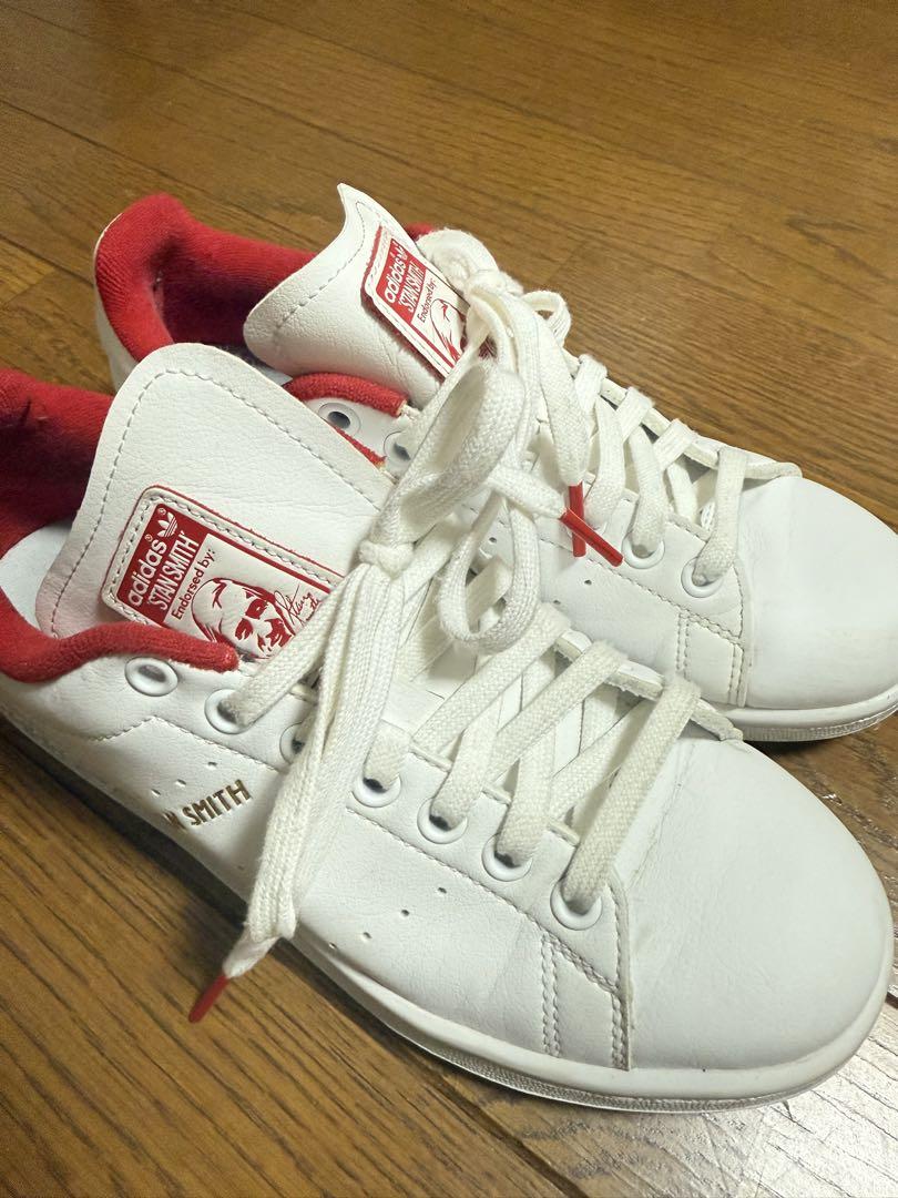 adidas Stan Smith ホワイト/レッド アディダス スタンスミス