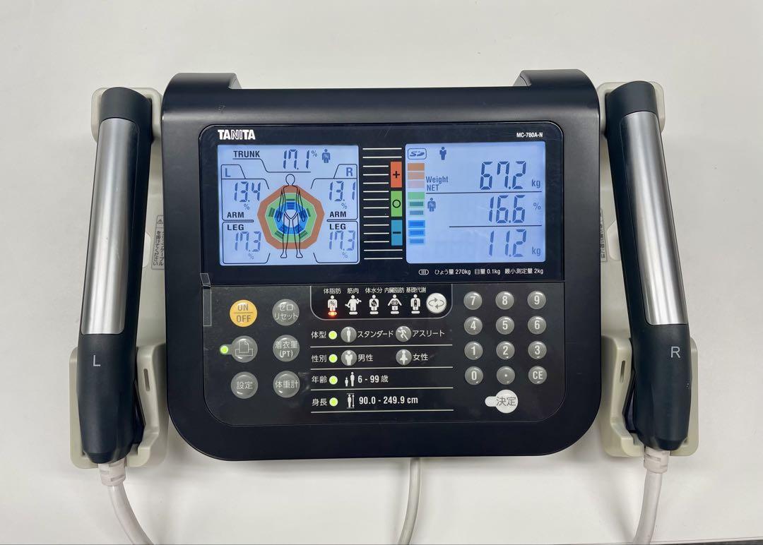 TANITA 体組成計 MC-780A-N 専用ケース付き - メルカリ