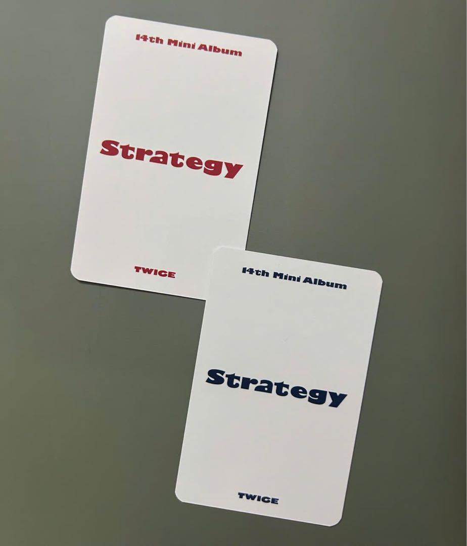 TWICE Strategy サナ BDM 1.0 トレカ