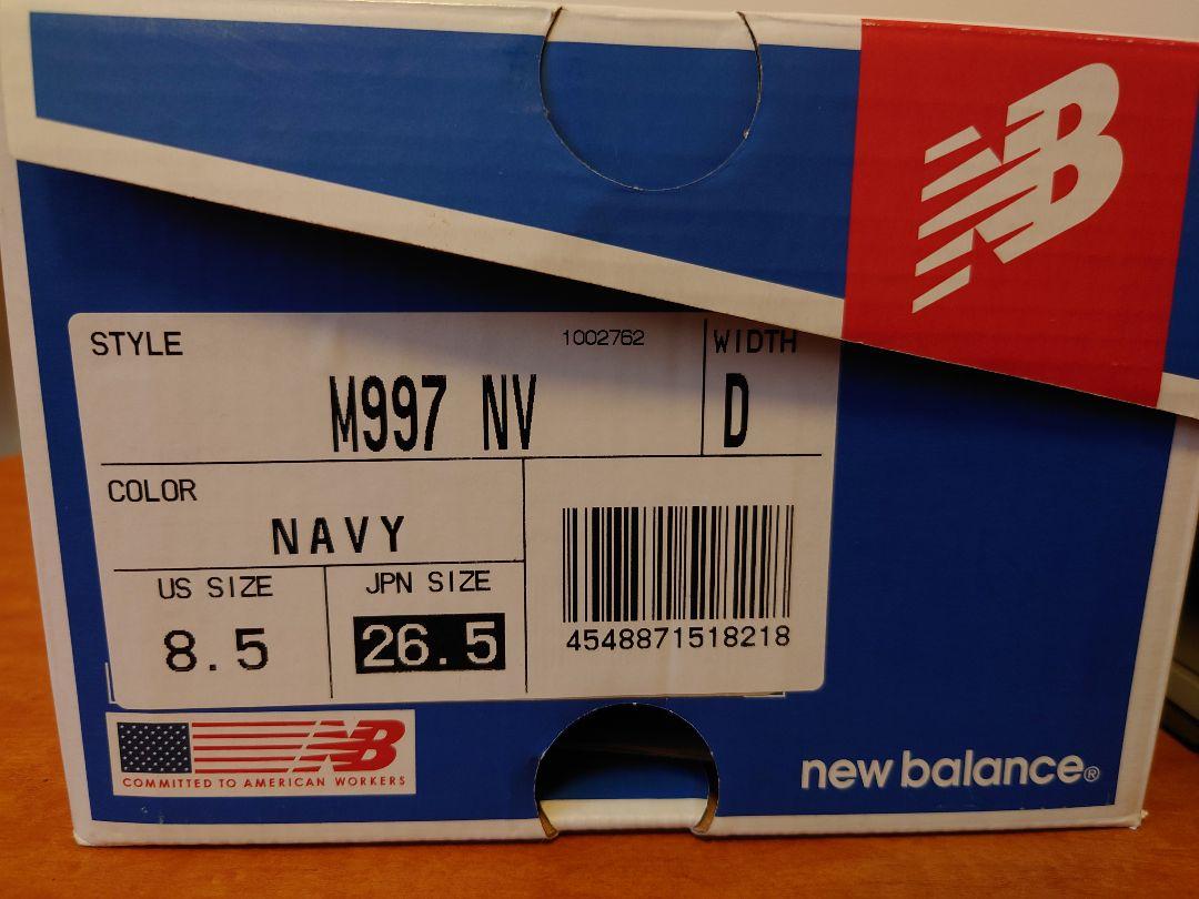 NEW BALANCE　M997 NV