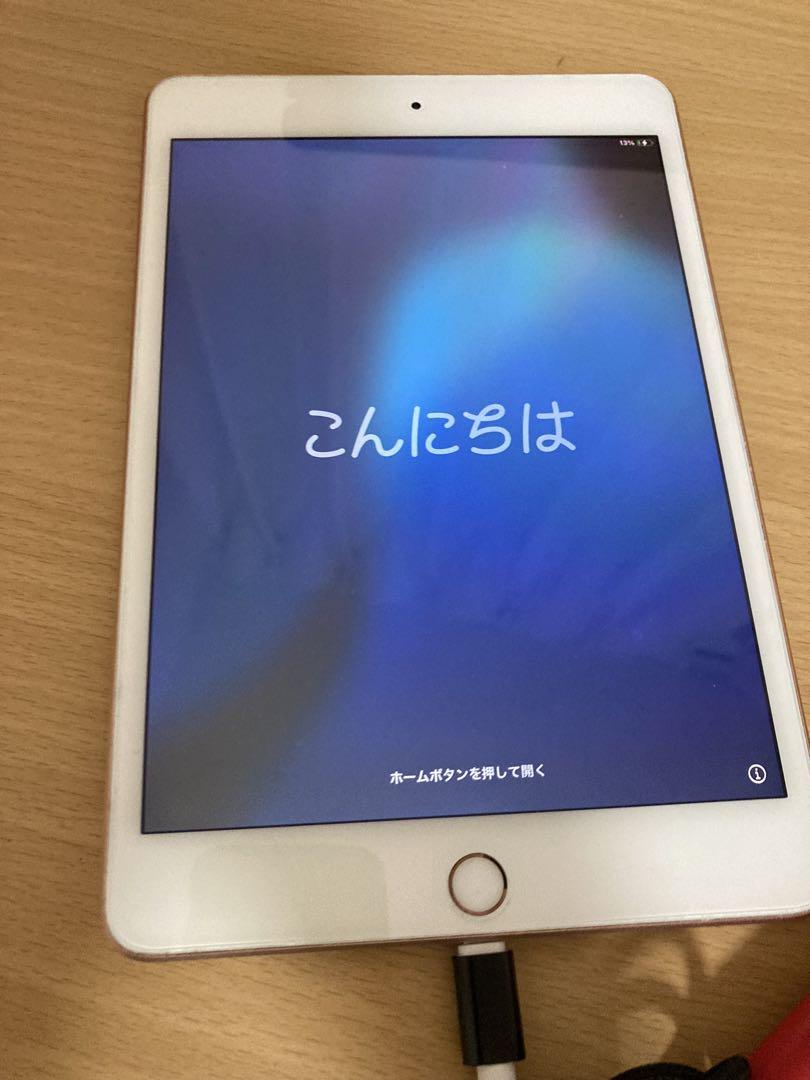 「数量限定 在庫処分セール」 iPad メルカリ - ジャンク ピンクゴールド wifi 64GB mini5 iPad本体