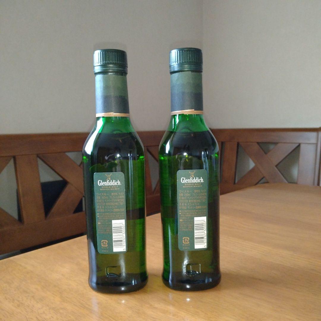 Glenfiddich 12年　 旧ラベル　ハーフボトル350ml　 2本セット Glenfiddich 12年 旧ラベル ハーフボトル350ml 2本セット - メルカリ