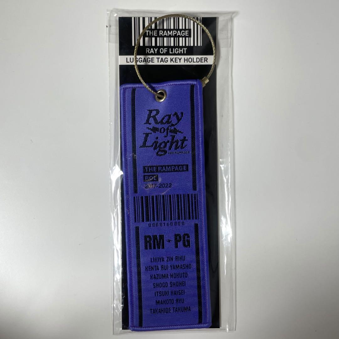 THE RAMPAGE - ラゲッジタグキーホルダー　THE RAMPAGE RAMPAGE RAY OF LIGHT ラゲッジタグキーホルダー 大阪限定