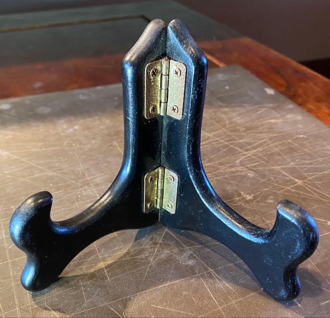 中国汕頭(スワトウ)染付絵皿 鑑賞台付 ・ヴィンテージ レア ・台湾茶器 中国汕頭(スワトウ)染付絵皿 鑑賞台付 ・ヴィンテージ レア ・台湾茶器