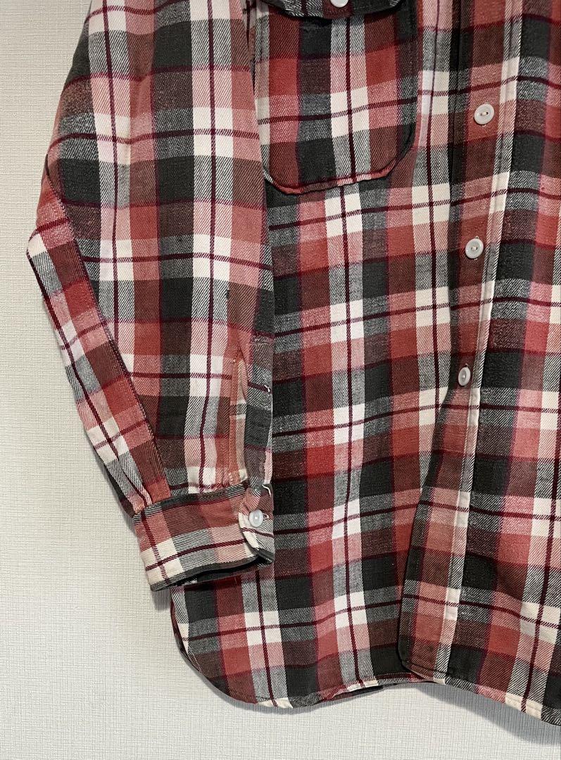 SUN VALLEY PLAID FLANNEL SHIRT 1940'S〜