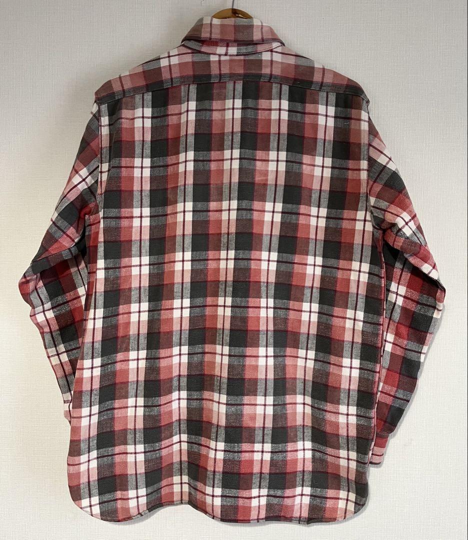 SUN VALLEY PLAID FLANNEL SHIRT 1940'S〜