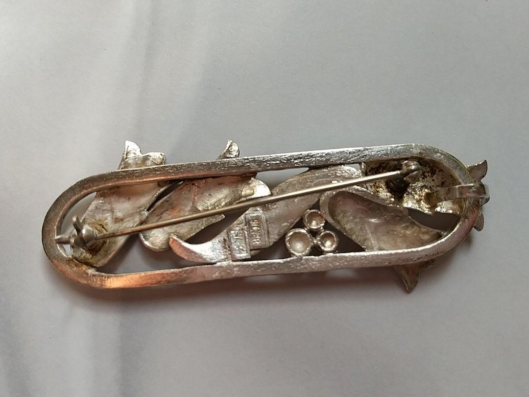 MIKIMOTO ミキモト ブローチ ト音記号 音符 あこや真珠 アコヤ