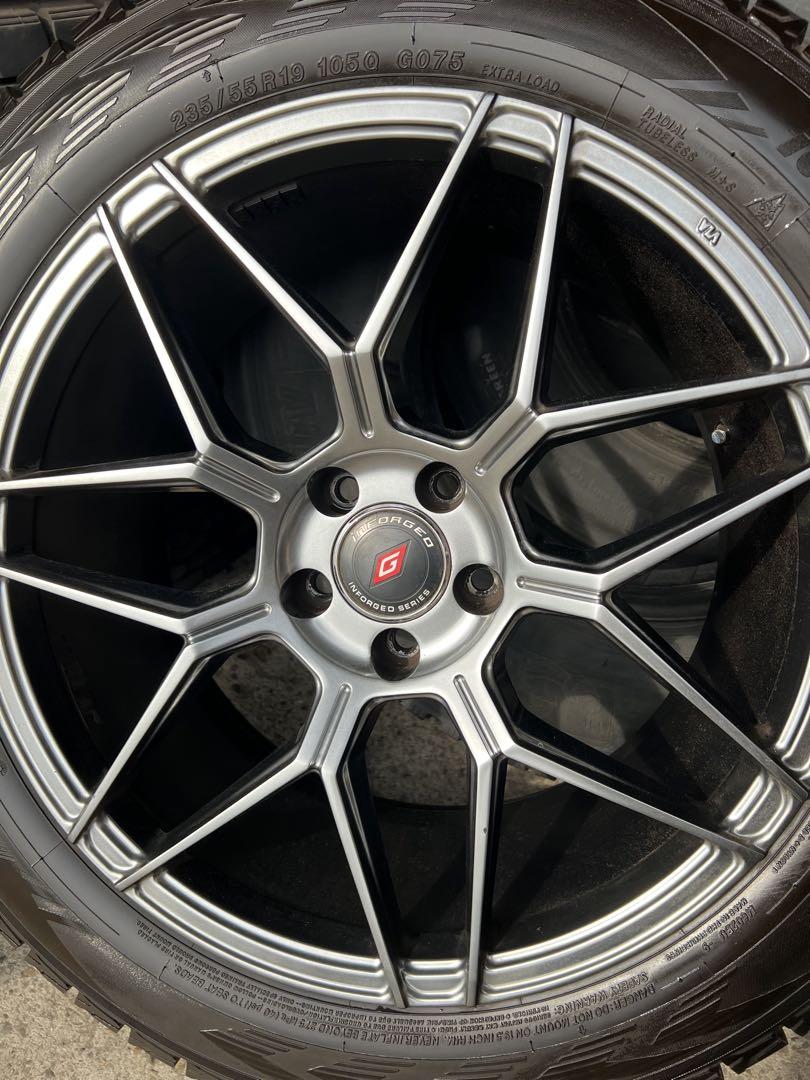 ヨコハマ　ice GUARD スタッドレス　19インチ　(ホイール付き)