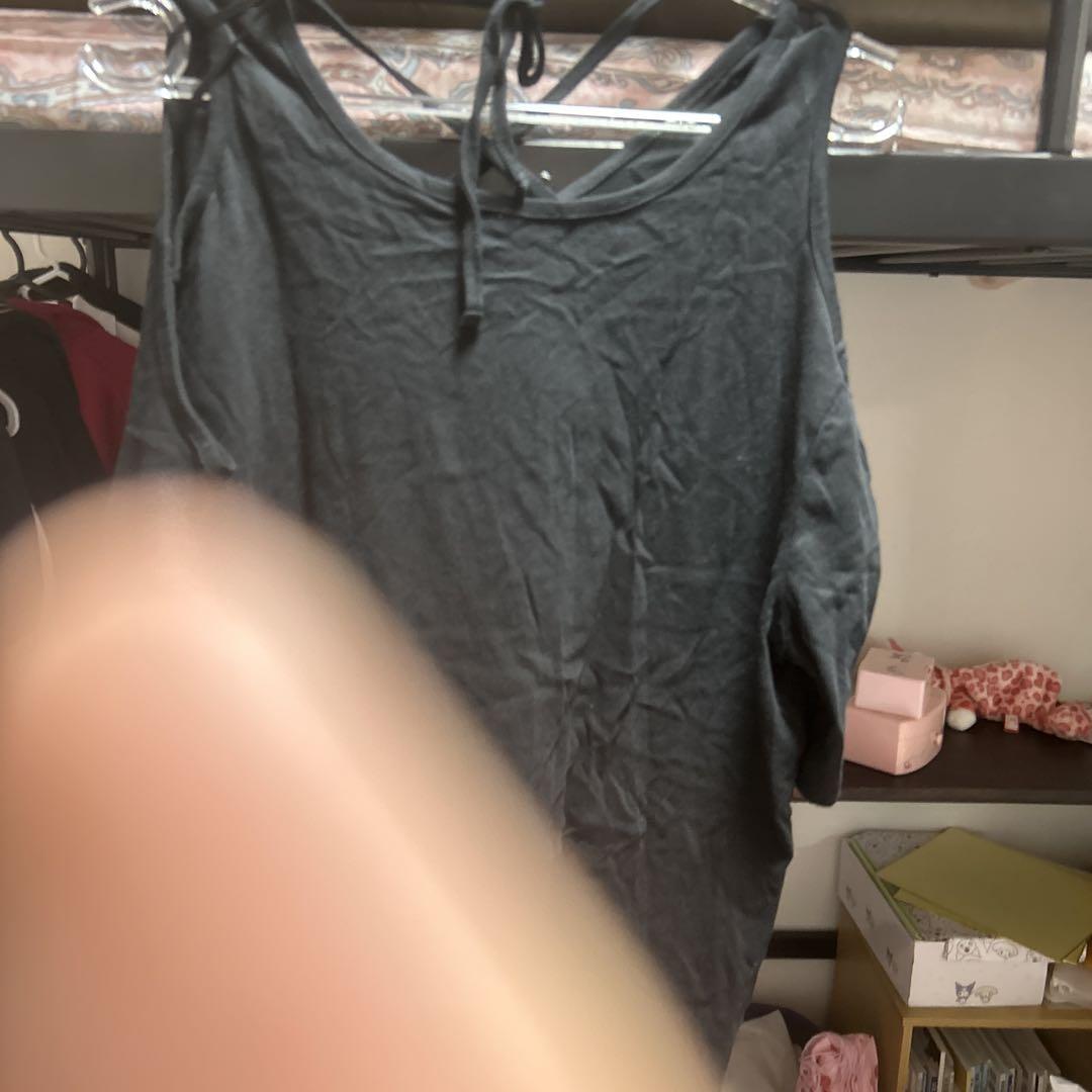 グラフィックプリント 半袖Tシャツ ブラック - メルカリ