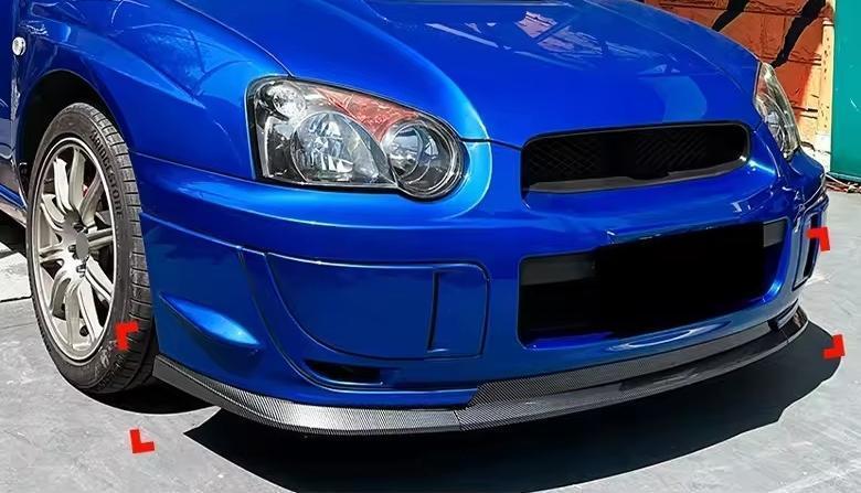 涙目 スバル インプレッサ WRX GDA GDB フロントリップスポイラー 涙目 スバル インプレッサ WRX GDA GDB フロントリップ