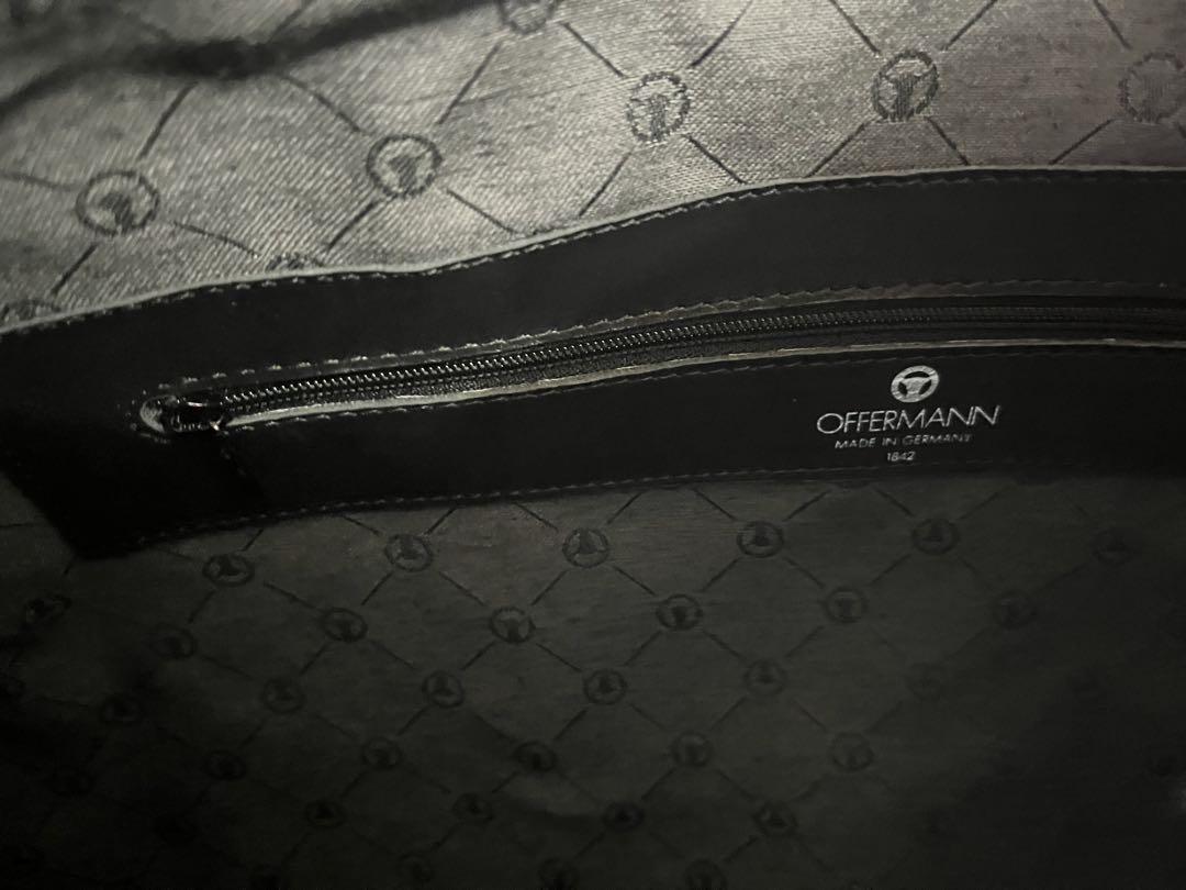 【新品】OFFERMANNオッファーマン　ボストンバック ソフトレザー
