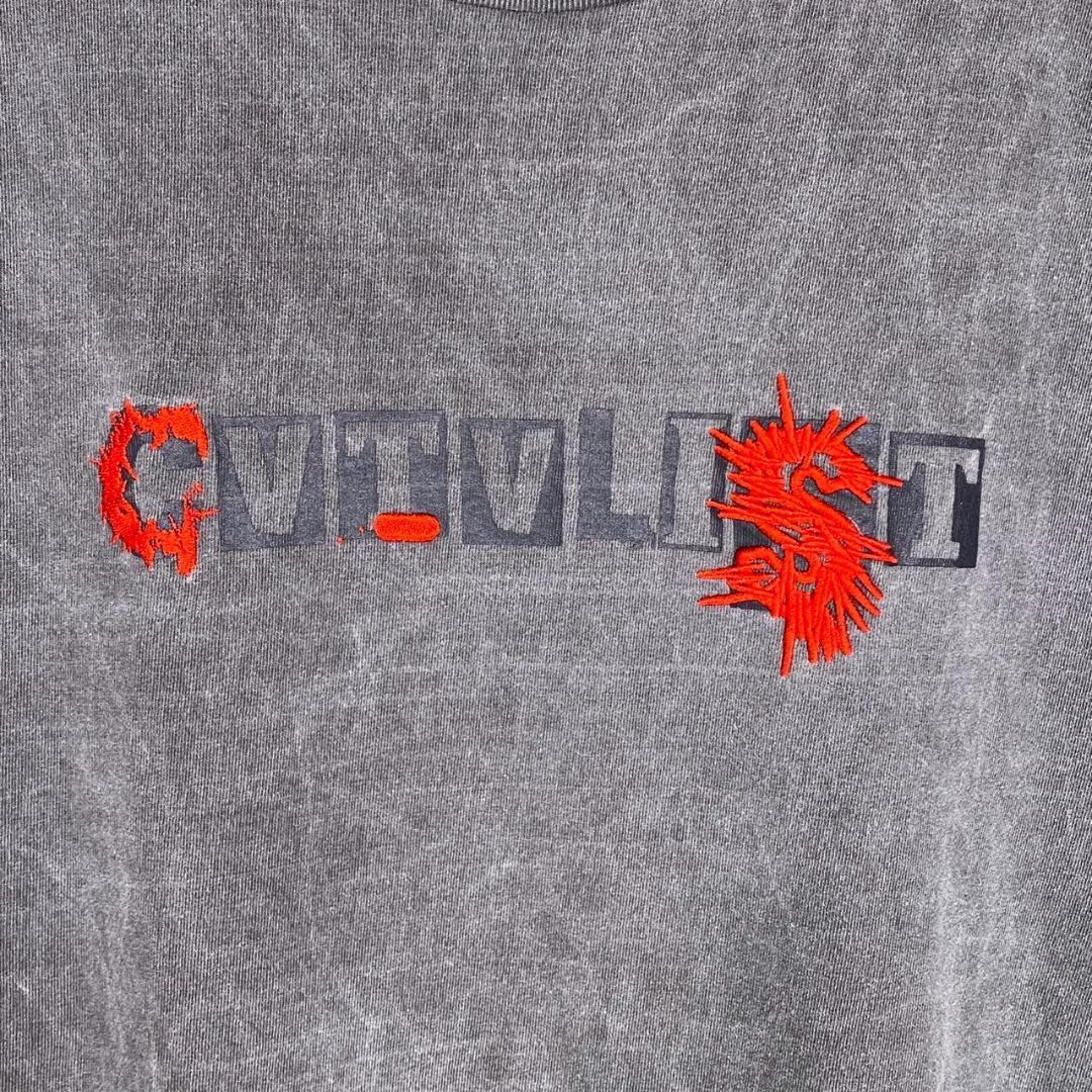 『CVTVLIST』カタリスト (2) フロントバック刺繍ロゴ Tシャツ