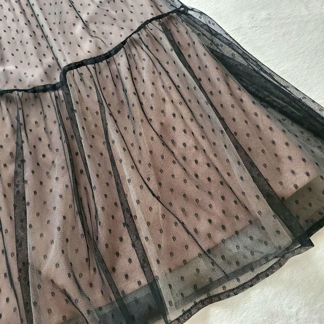 新品✨EmiriaWiz/エミリアウィズ　ドットチュールシアーワンピース　ドレス