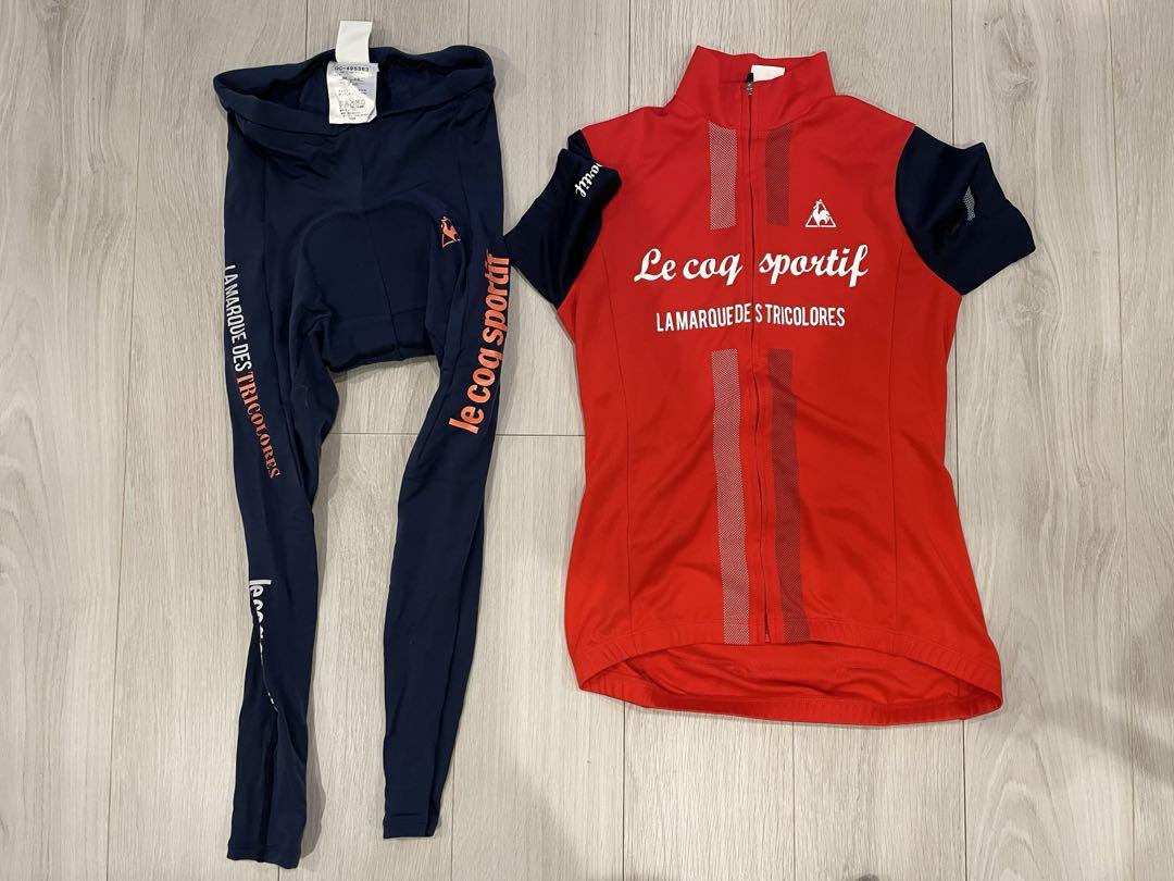 le coq sportif サイクルタイツとジャージセット レディースSサイズ