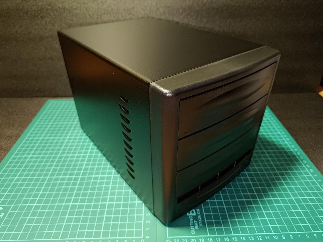 OfficePro MAYU製 デュプリケーター自作ケース FD-H503