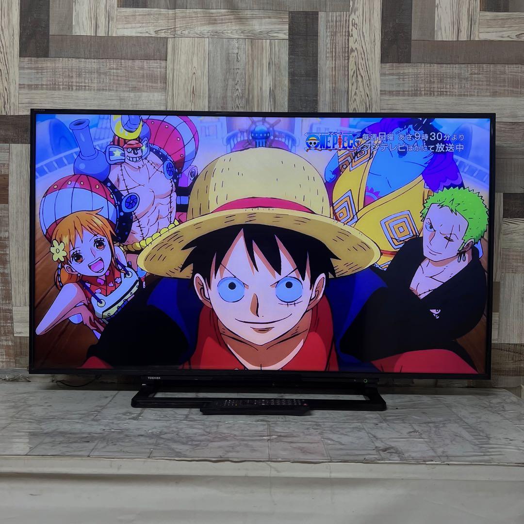即日受渡❣️全国送料込東芝50型液晶テレビ外付けHDD録画対応