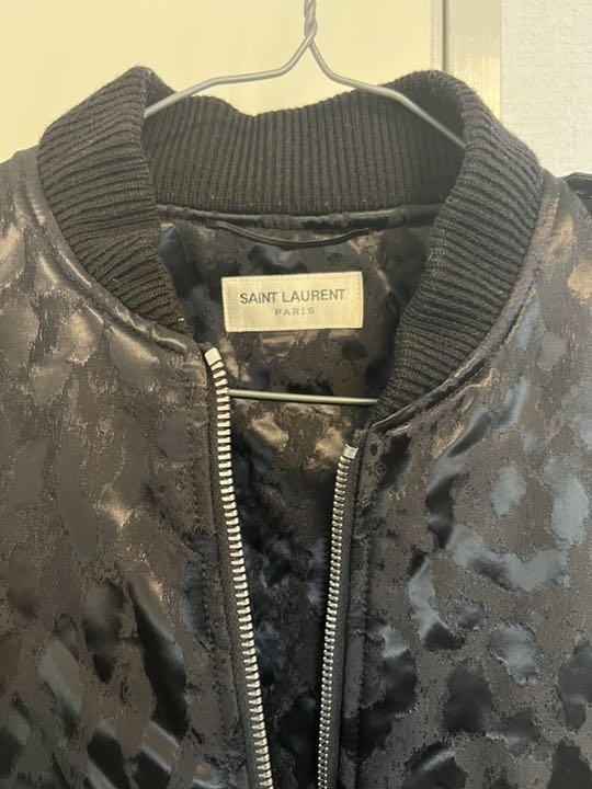 お得超歓迎 希少 Saint Laurent レオパード ブルゾン ma1 サンローラン cD5k7-m47747102655 得価定番