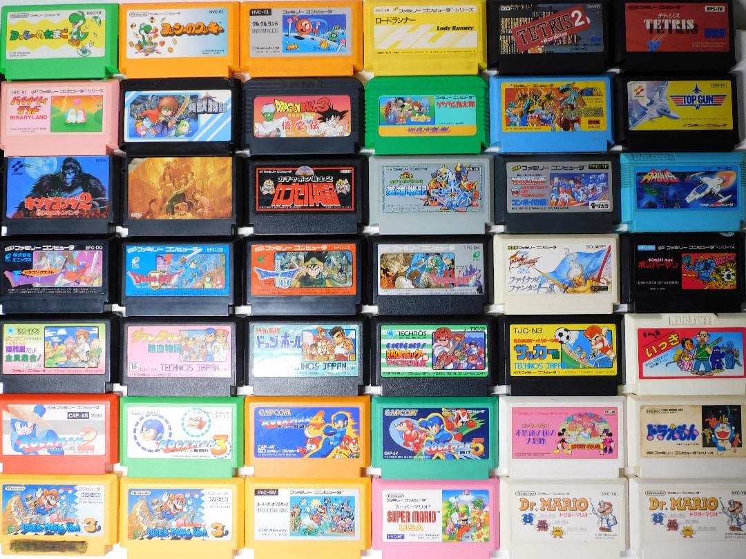 ファミコンソフト 42本