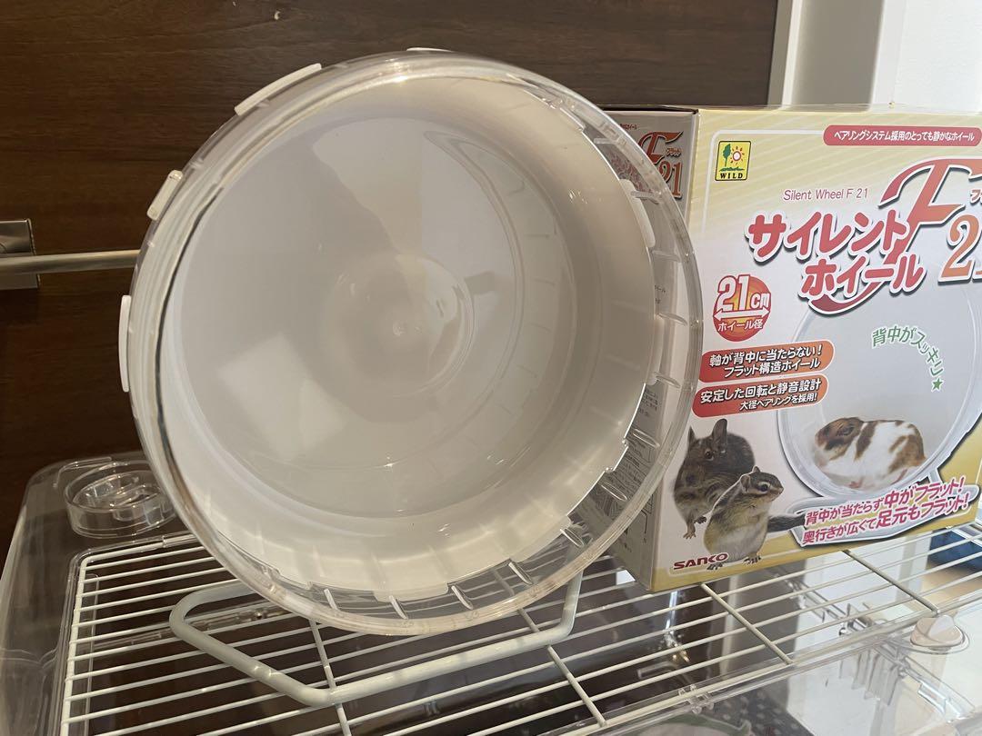 Roomy 小動物用飼育ケース ルーミィ60 サイレントホイール セット