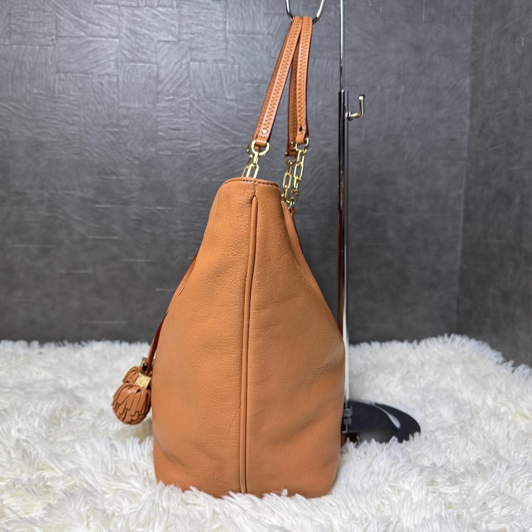 極美品⭐︎トリーバーチ トートバッグ タッセル チェーン A4収納