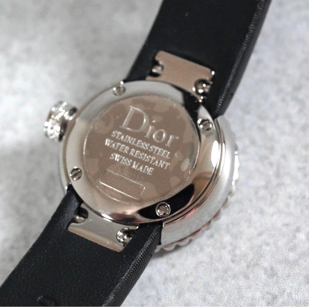 美品・袋付き Dior ディオール ラ ミニ ディ ドゥ ディオール 腕時計