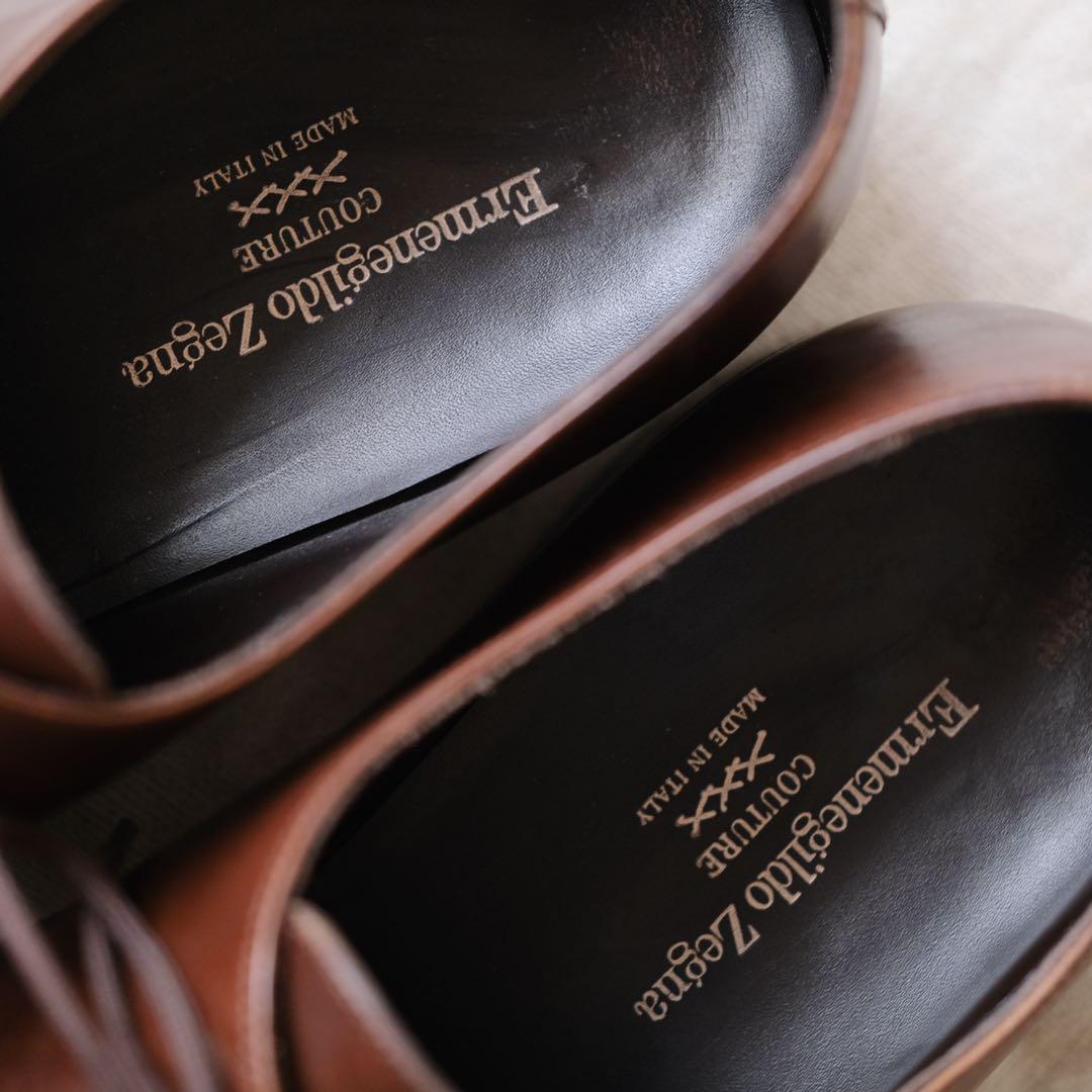 Ermenegildo Zegna coutureブラインドモカUTIP65EE