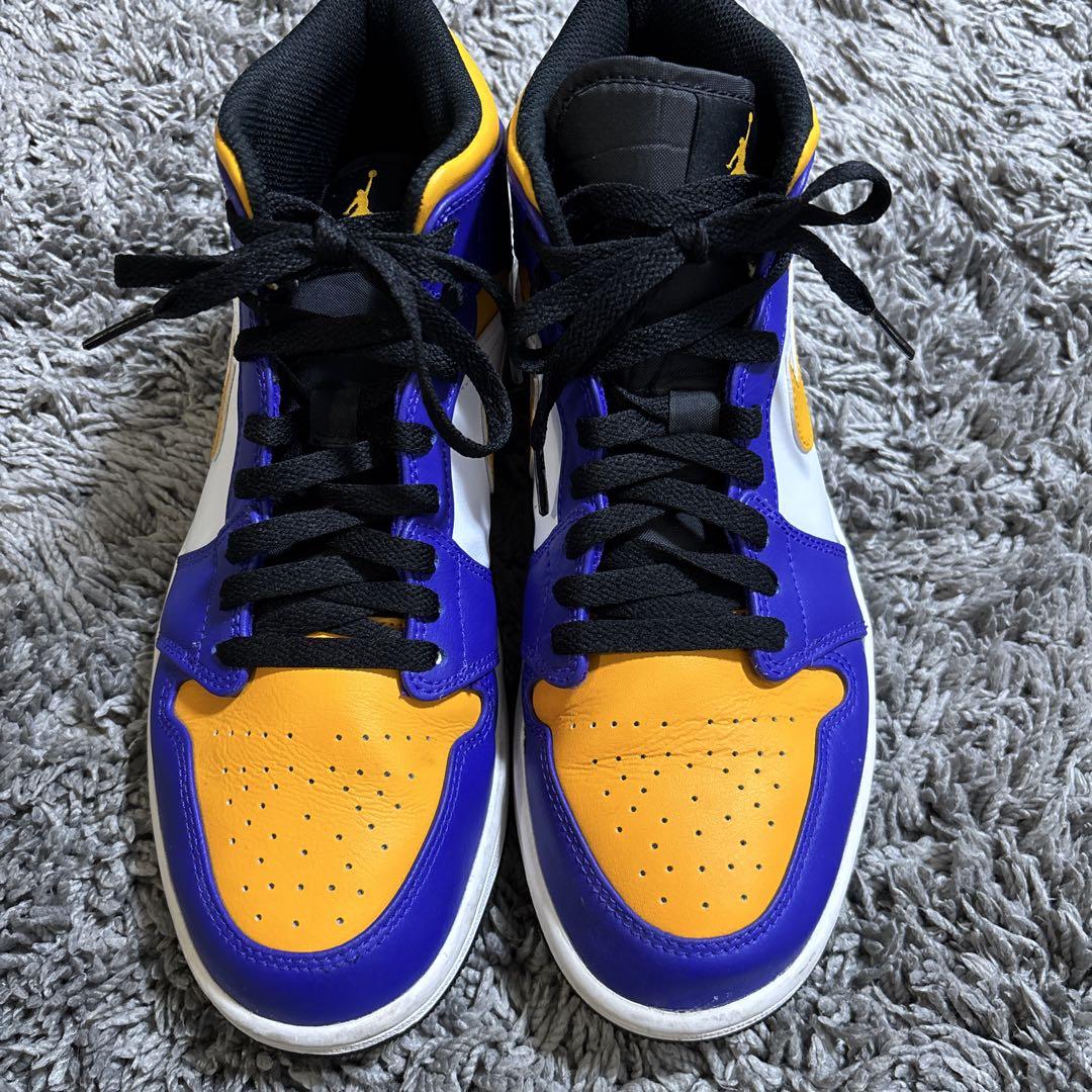 NIKE ナイキ　スニーカー　ナイキスニーカー　NIKEスニーカー　レイカーズ