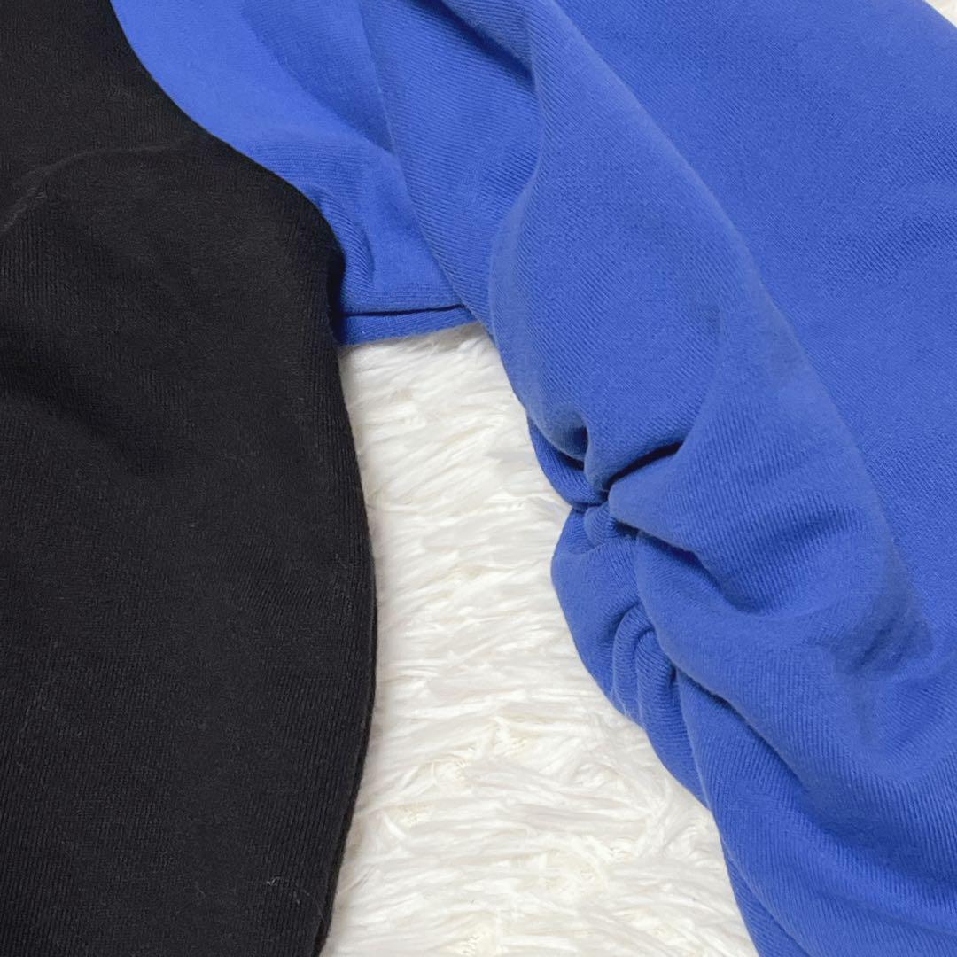 HeRIN.CYE アシンメトリー　ボーイフレンドトップス　スウェット