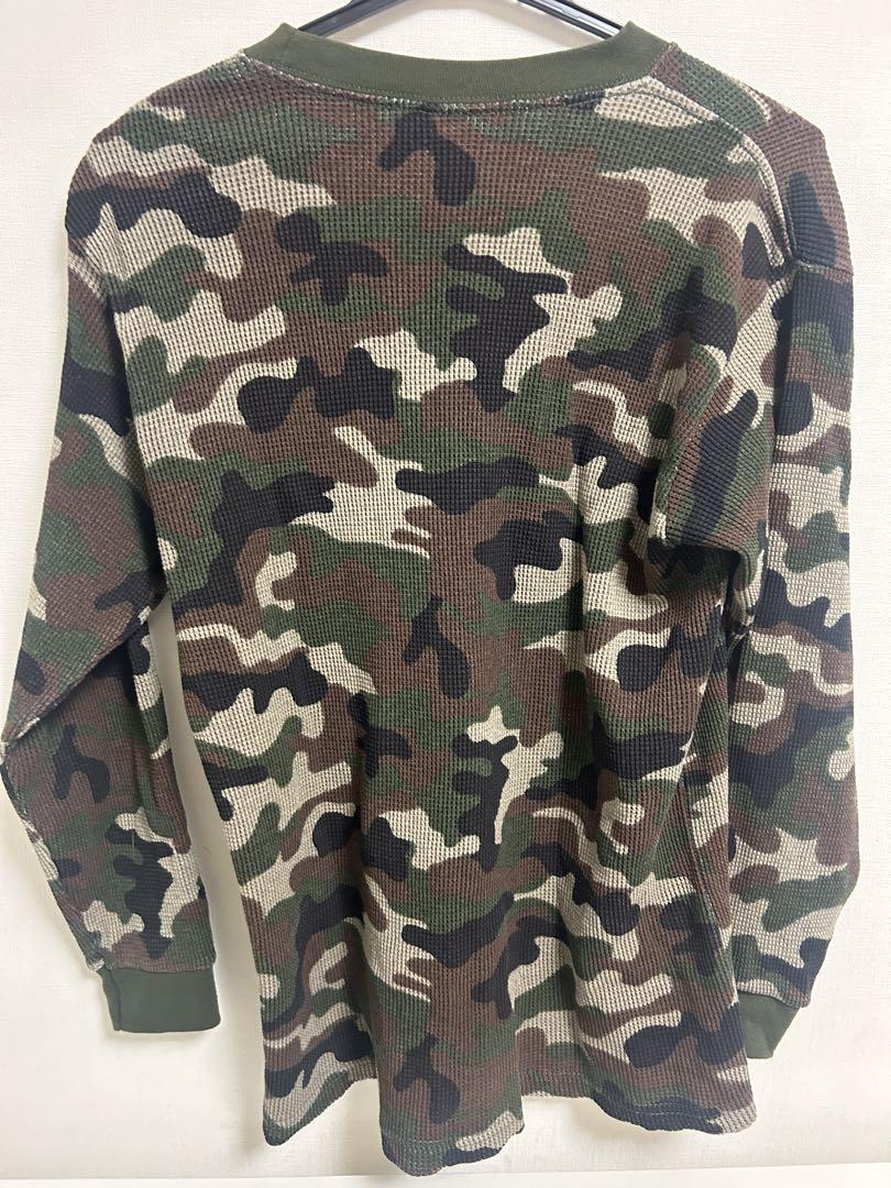 PRO CLUB サマーロングスリーブTシャツ 迷彩 sサイズ