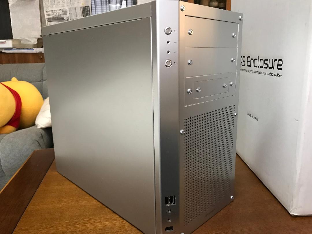Abee アビー AS Enclosure S1 PCアルミケース シルバー