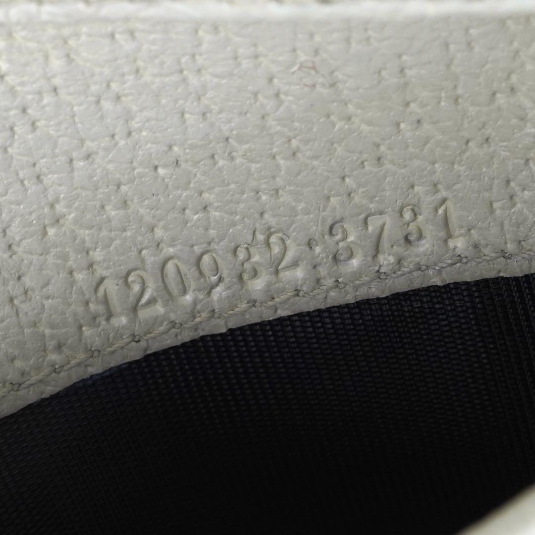 ✨新品未使用・箱ショップカード付き✨　GUCCI ミニ財布　GGライン　シマ