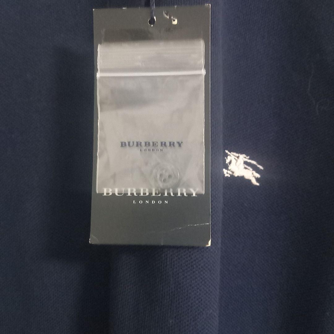 新品・未使用　BURBERRY  バーバリー　トップス　ネイビー　綿100　長袖