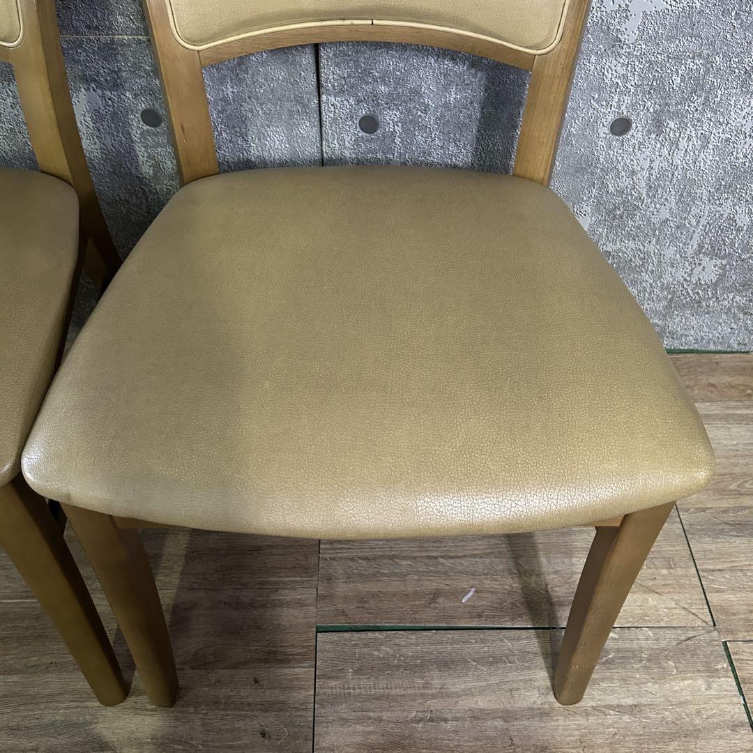 ꧁カリモク家具 karimoku꧂CT1705UP ダイニングチェア3脚 レザー