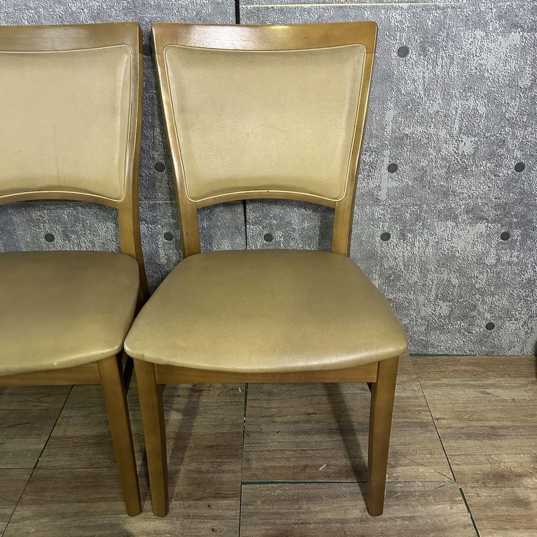 ꧁カリモク家具 karimoku꧂CT1705UP ダイニングチェア3脚 レザー