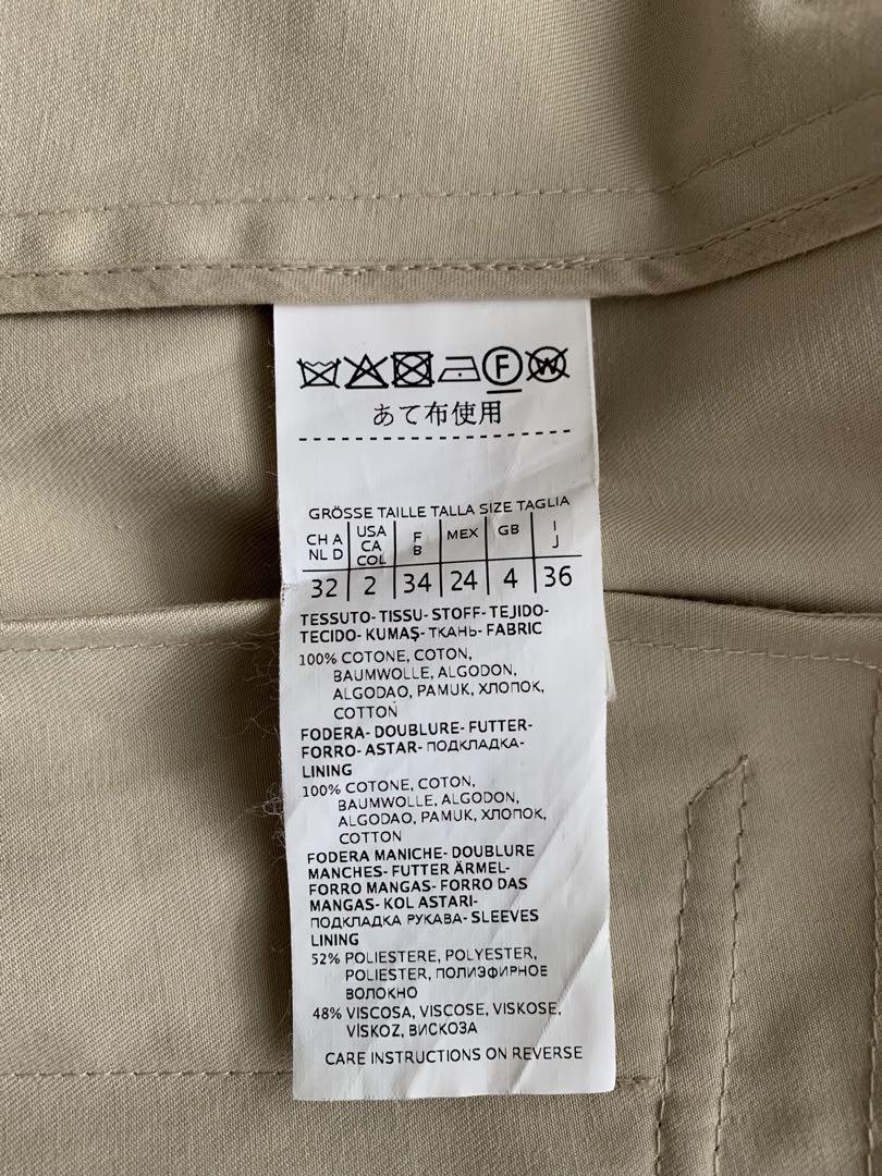 【新品同様】WEEKEND MaxMara マックスマーラ　トレンチコート