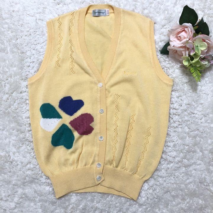 BURBERRYS ヴィンテージ ベスト レトロ 刺繍ロゴ