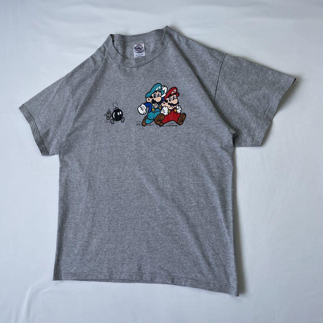 t770 あいみょん着用 00s US製 半袖Tシャツ 任天堂 マリオ ボム兵