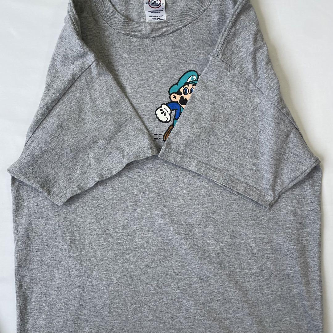 t770 あいみょん着用 00s US製 半袖Tシャツ 任天堂 マリオ ボム兵