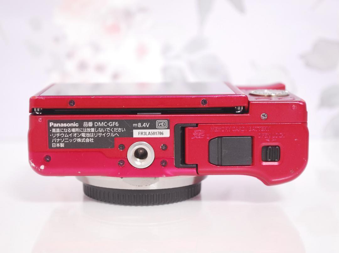 自撮りもスマホ転送もラクラク！スタイリッシュなミラーレス☆パナソニック GF6♡