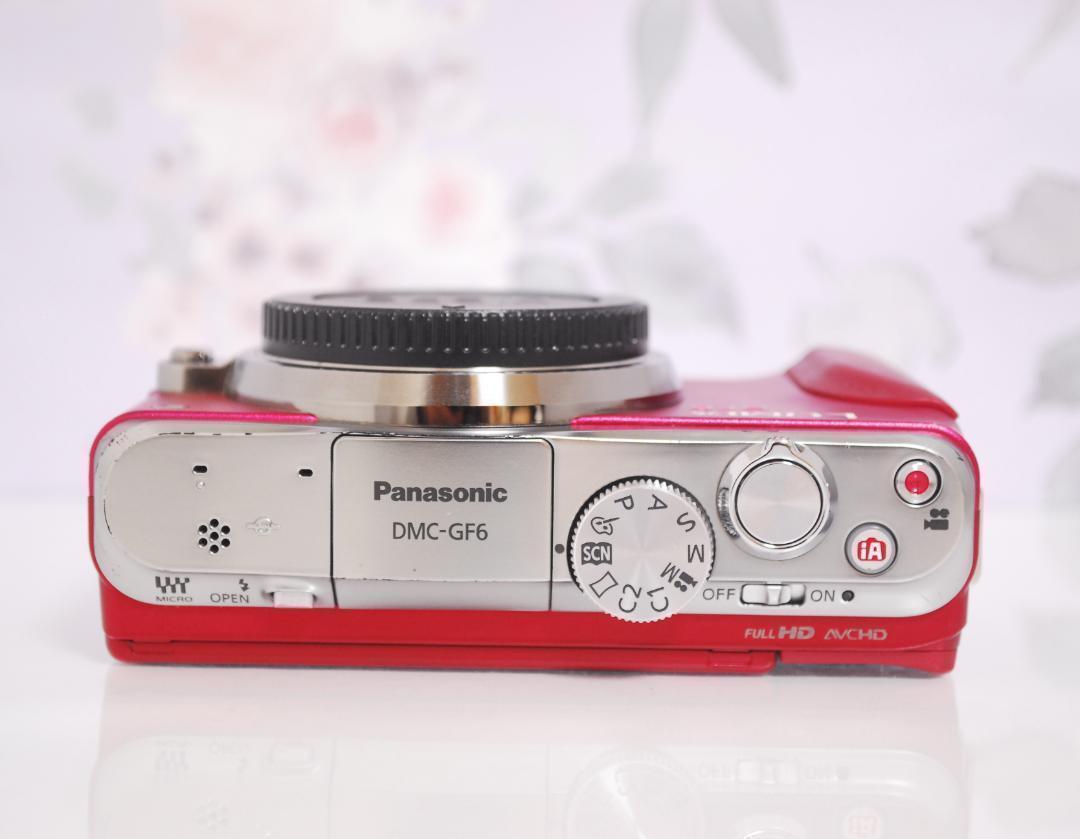 自撮りもスマホ転送もラクラク！スタイリッシュなミラーレス☆パナソニック GF6♡